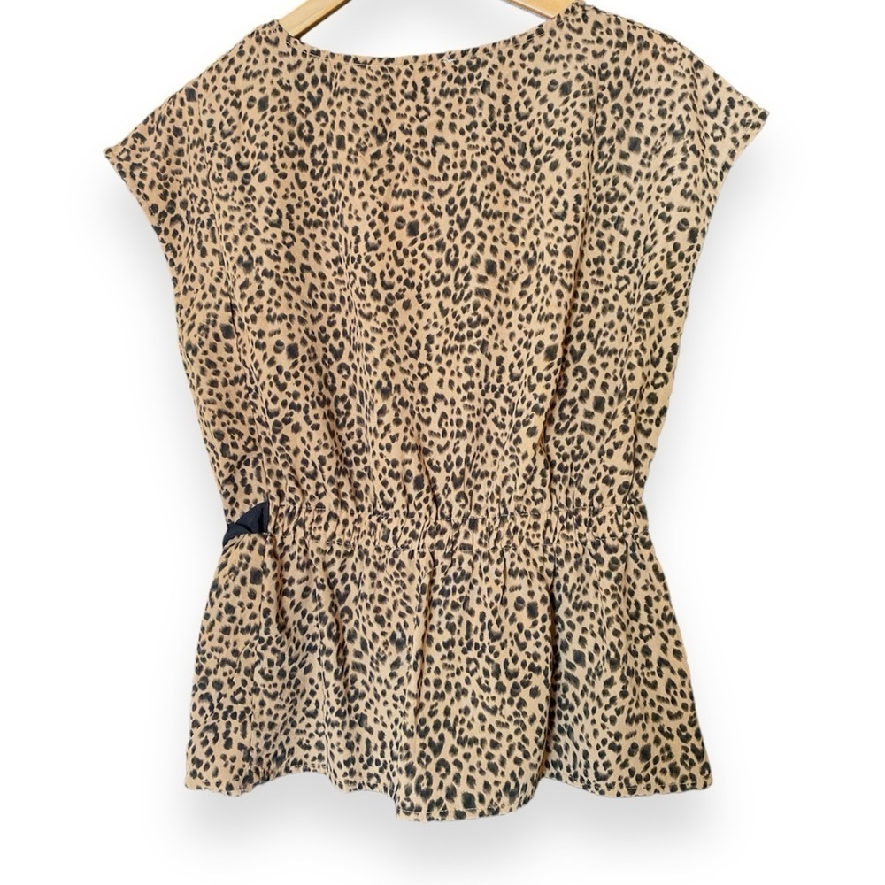 Hem & Thread Leopard Printed Blouse - Picture 2 of 4